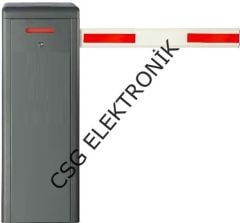 ZCOM 24V DC KOLLU BARİYER 4-6 MT TELESKOPİK KOL DAHİL